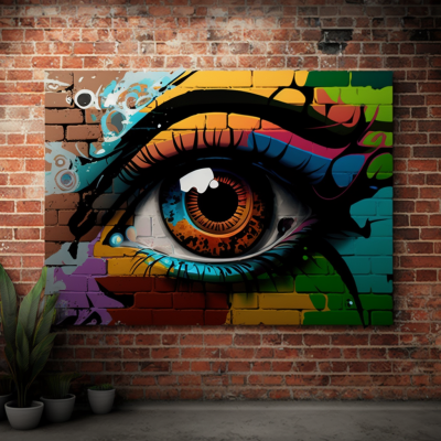 Vibrant Graffiti Art