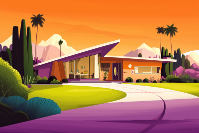 Mid Century Modern House