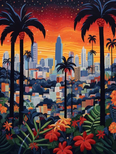 Downtown Los Angeles View
