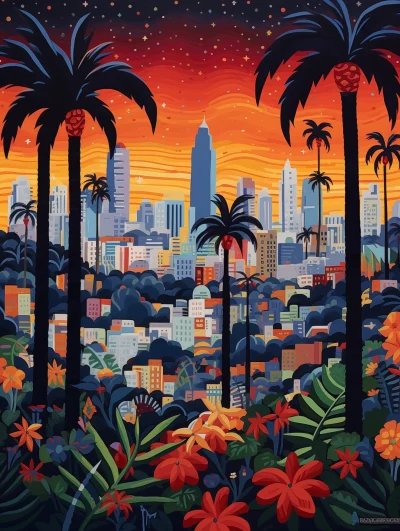 Downtown Los Angeles View