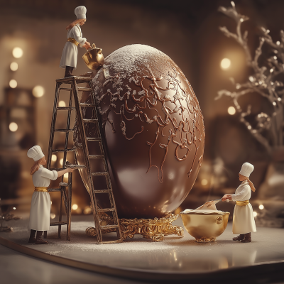 Chocolate Egg Creation