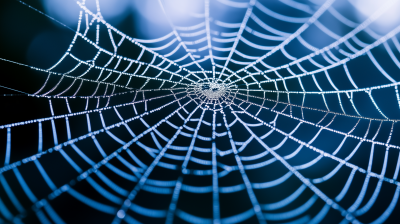 Spiderweb in the Forest