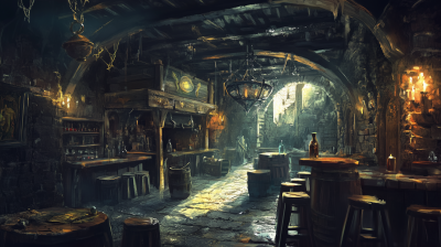 Shady Tavern Entrance