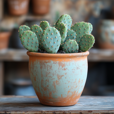 Italian Terracotta Pot for Cactus