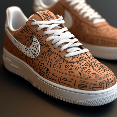 Custom Egyptian Hieroglyphics AF1