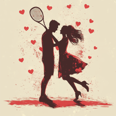 Valentine’s Day Tennis