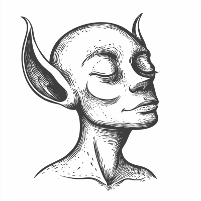 Friendly Imp Illustration