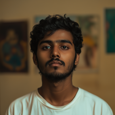 Portrait of a Malayali Youth