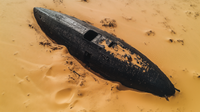 Ancient Starship in Sahara