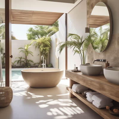 Bali Beach House Bathroom
