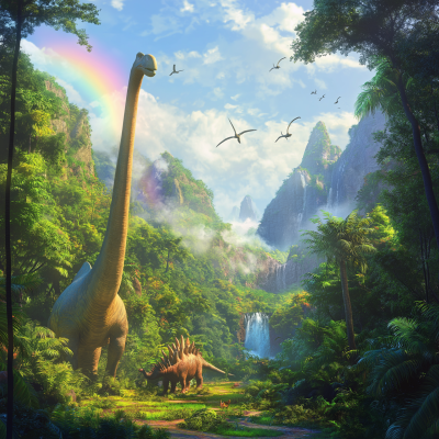 Magical Jungle Dinosaurs