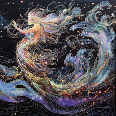 Iridescent Mermaid