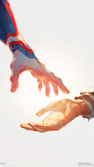 Hands Reaching Out