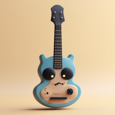 Chibi Toy Guitar