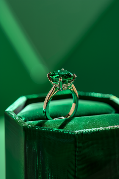 Emerald Ring Display