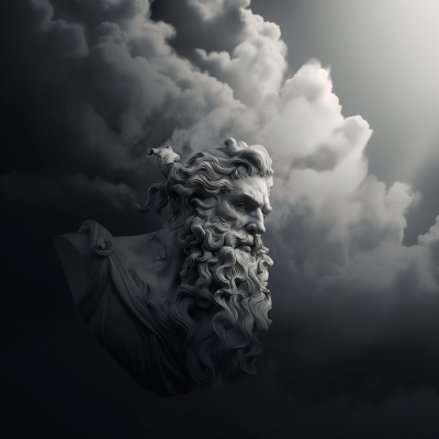 Realistic Zeus Portrait