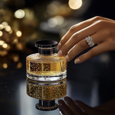 Elegant Perfume Bottle