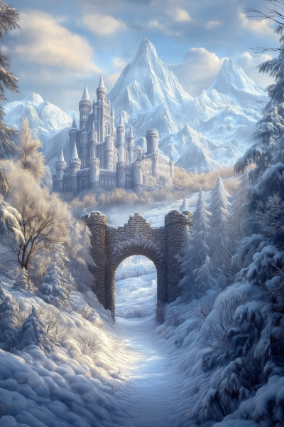 Winter Castle View