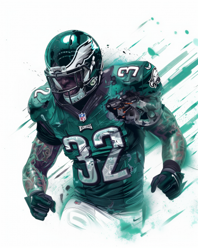 Cyborg Football Player