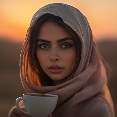 Sunset Coffee in Al Ula