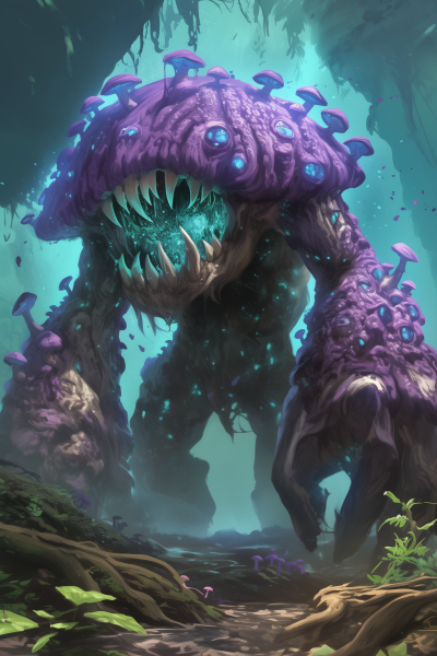 Mystic Fungus Golem