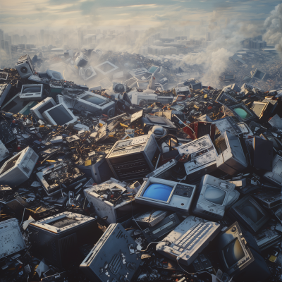 Landfill of Electronic Waste