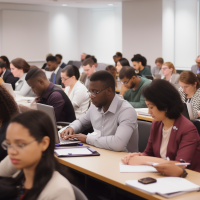 Diverse MBA Classroom