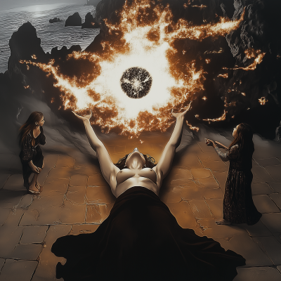 Cosmic Fire Goddess