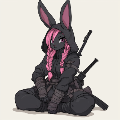 Animated Bunny Rogue