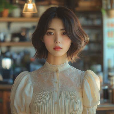 Cinematic Portrait of a Korean Woman