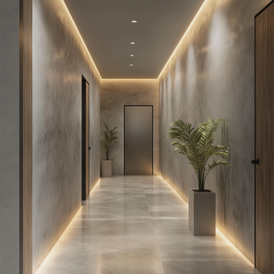 Luxury Corridor with Air Freshener