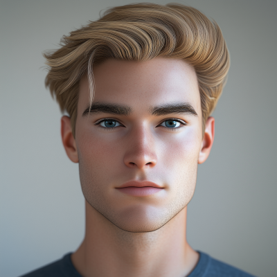Clean American Male Avatar