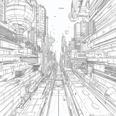 Futuristic Cityscape
