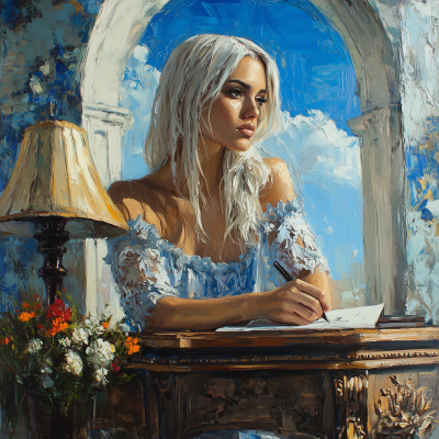 Surrealistic Oil Painting