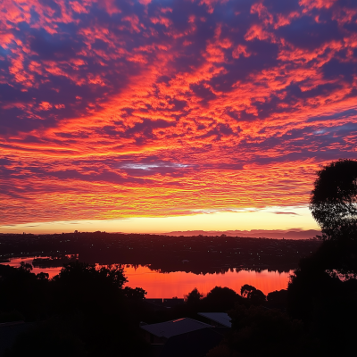 Morning Red Sky