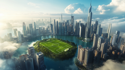 Floating Soccer Field