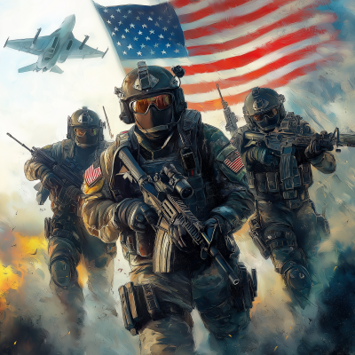 Vibrant Navy Seals