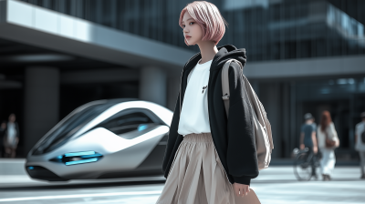 Pastel Hair in the City