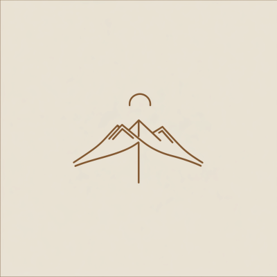 Minimalist Mountain Logo