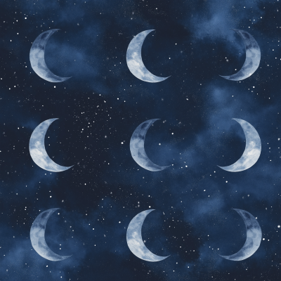 Lunar Phases Pattern