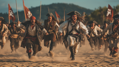 Pirates on the Beach