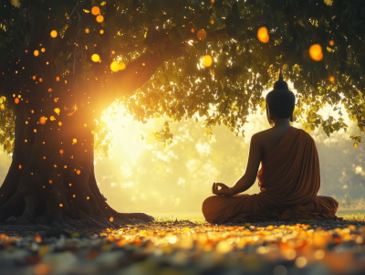 Buddha Under Bodhi Tree