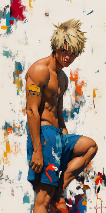 Shy College Man