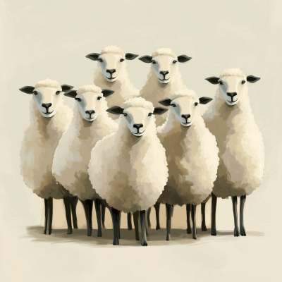 Group of Sheep