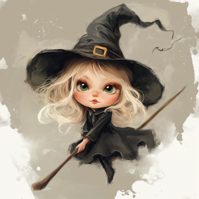 Cute Little Witch