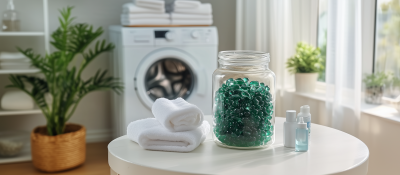 Bright Laundry Room
