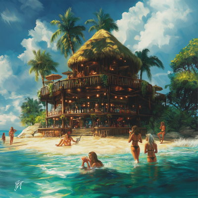 Tropical Island Party