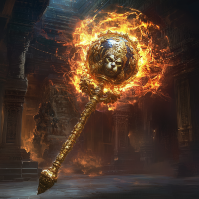 Celestial Mace of Hanuman