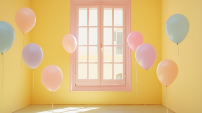 Pastel Window Frames