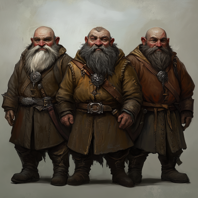 Three Cross Dwarves